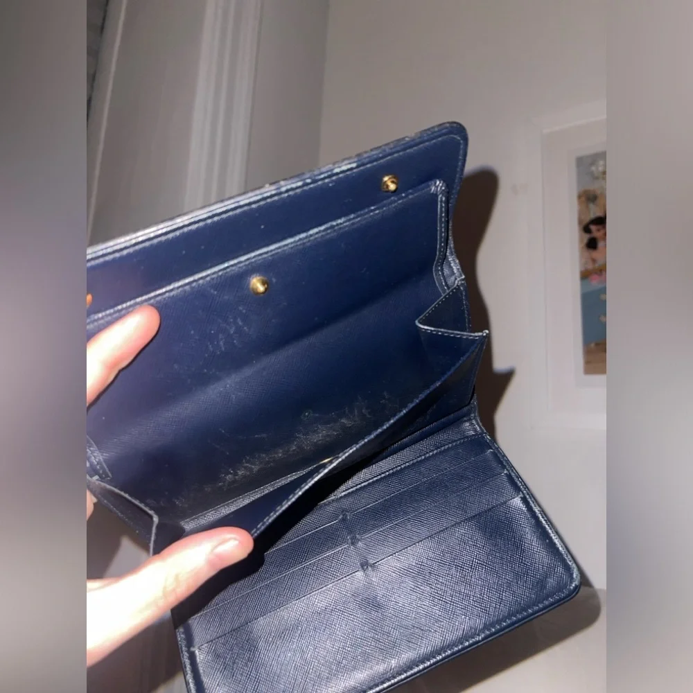 LOUIS VUITTON Porte Tresor International Monogram Mini Lin Wallet - Picture 5 of 6